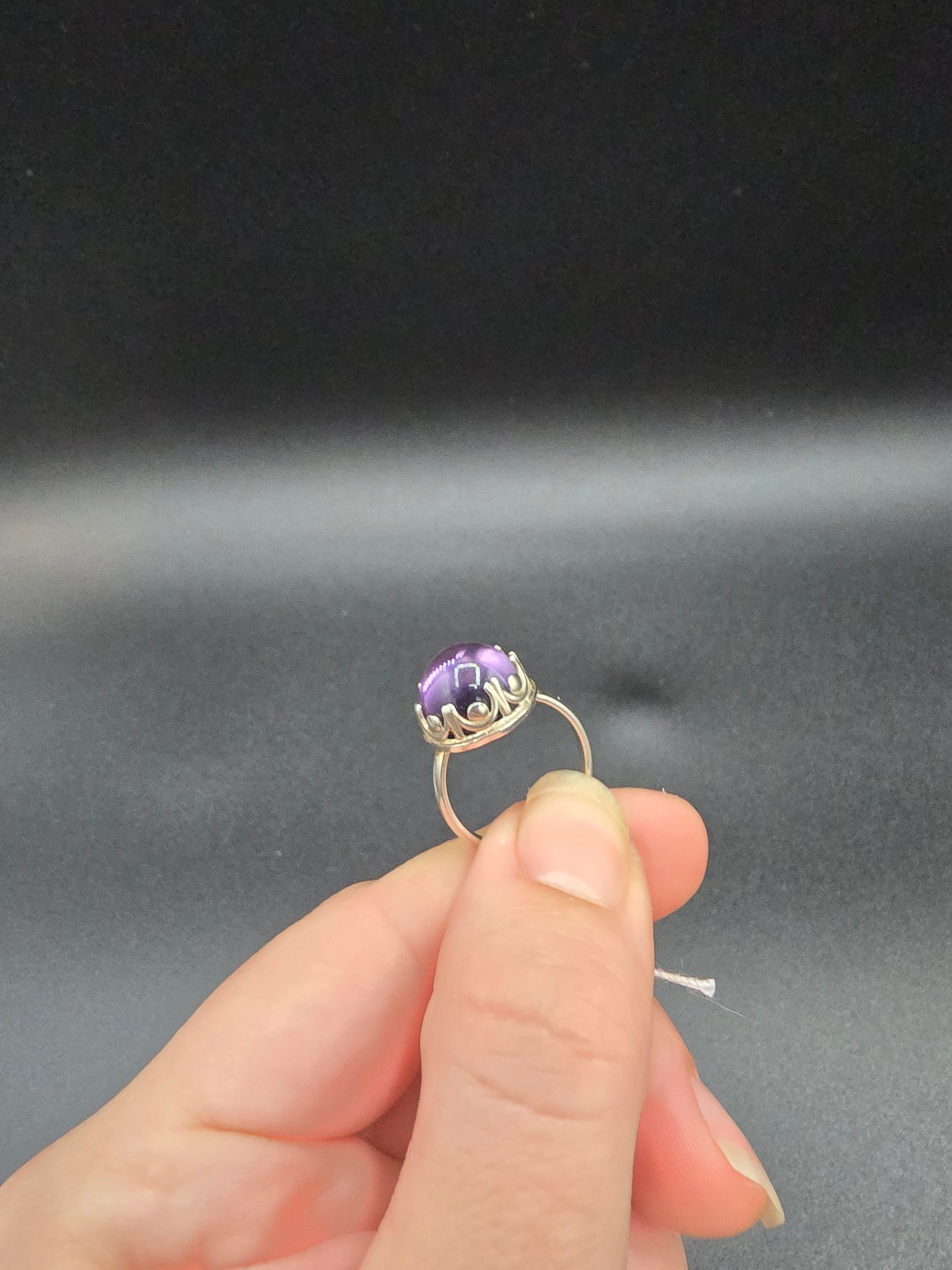 Size 6.5 Amethyst ring