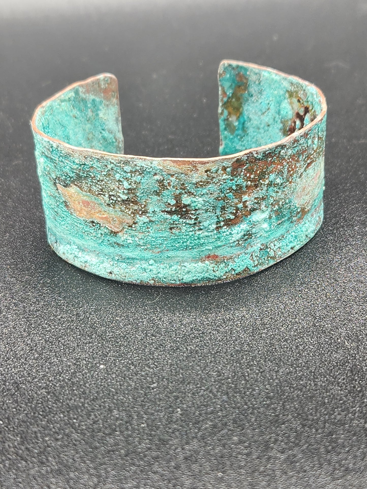 Copper Petina Finish Cuff