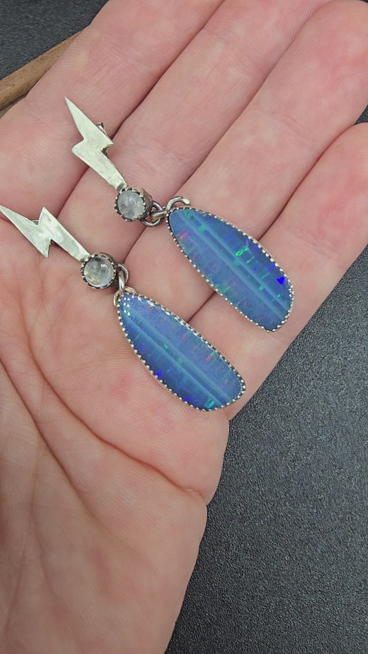 Sterling Silver Lightning Bolts