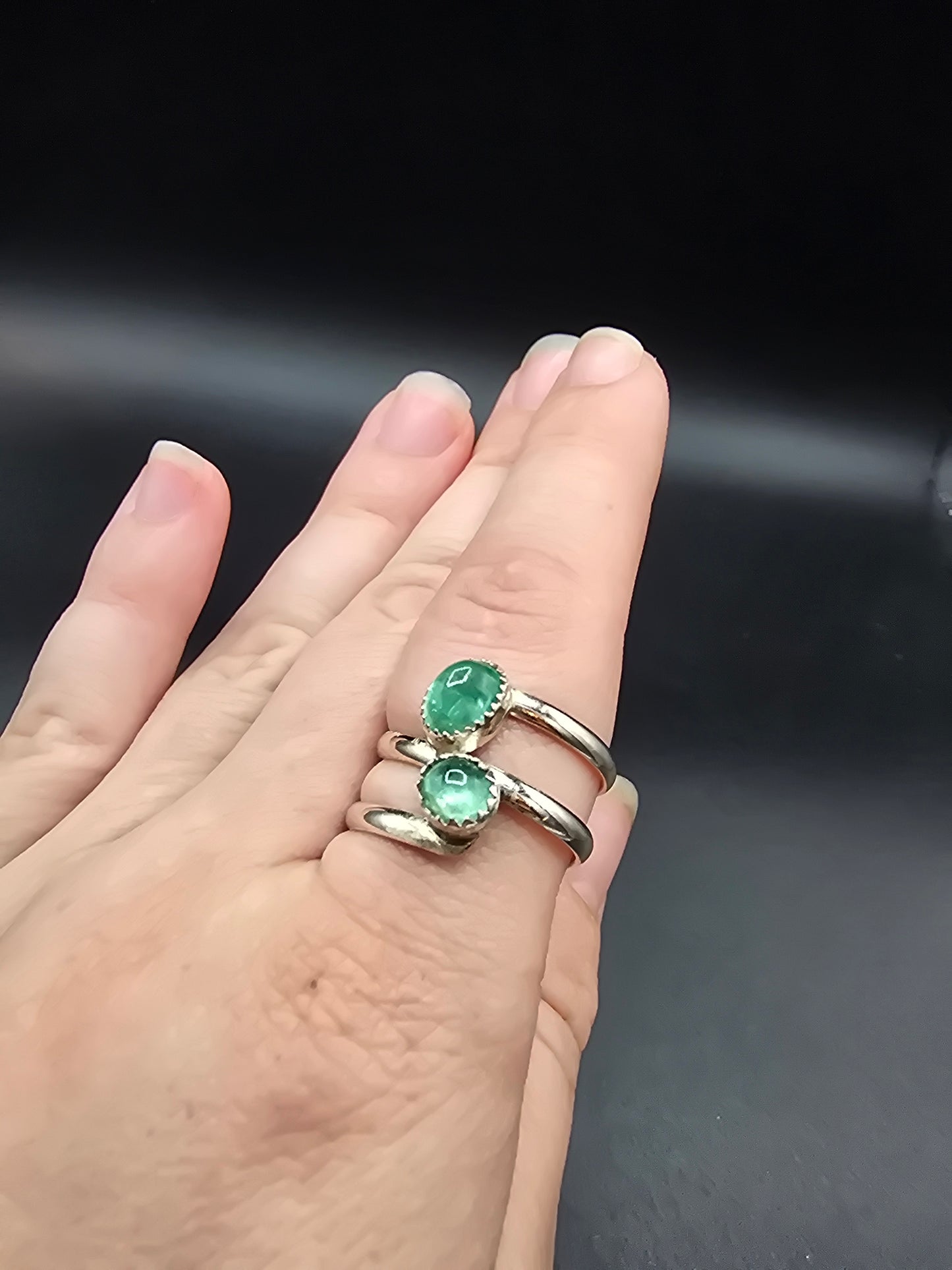 Emerald double band size 10